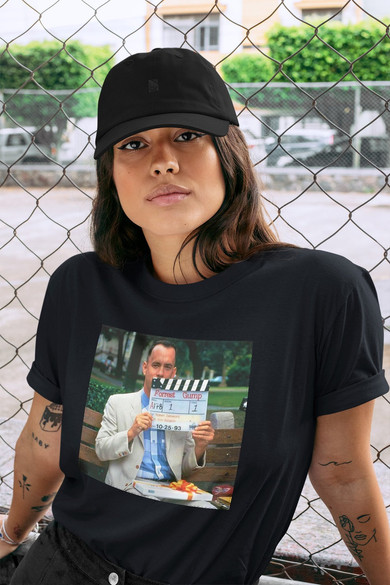 Koszulka z naszywką Forrest G. first scene