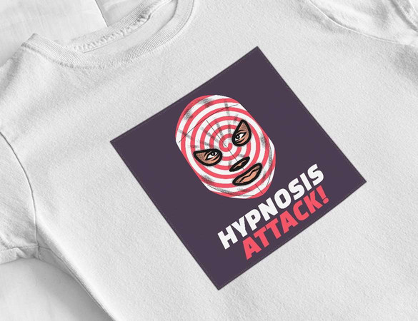 Bluzka damska z naszywką Hypnosis attack