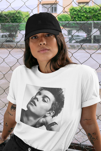 Koszulka z naszywką Shawn Mendes 01