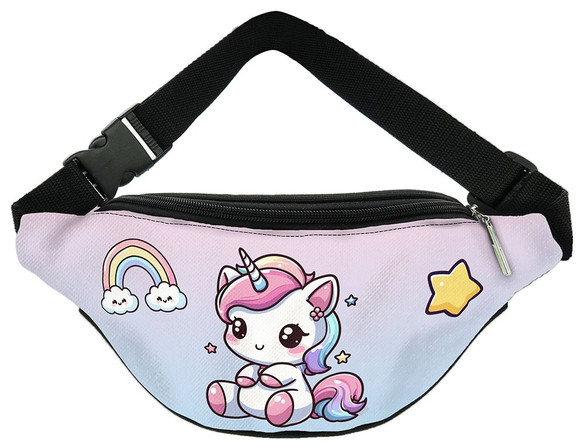 Nerka Jednorożec Kawaii z tęczą – słodki styl, idealna dla dziewczynki