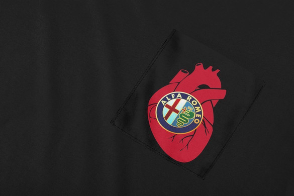 Koszulka z kieszonką ALFA ROMEO