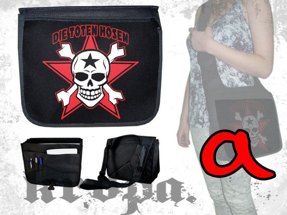 Torba szkolna na ramię DIE TOTEN HOSEN