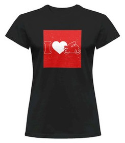 Bluzka damska z naszywką Lubię zapierd..lać 02