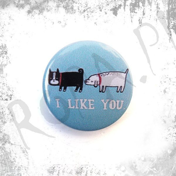 Przypinka I LIKE YOU