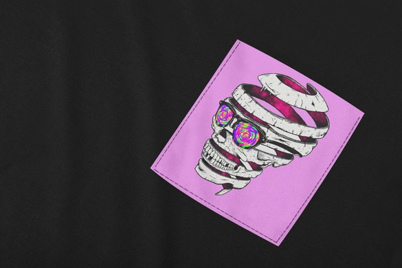 Koszulka z kieszonką MUMIA/MUMMY