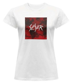 Bluzka damska z naszywką Slayer World painted
