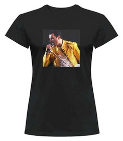 Bluzka damska z naszywką Queen Freddie Mercury 3