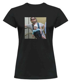 Bluzka damska z naszywką Kac Vegas Alan&Baby