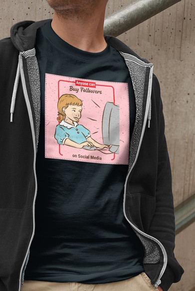 Koszulka z naszywką Enyone can...