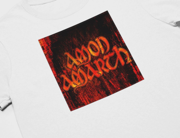 Koszulka z naszywką Amon Amarth logo