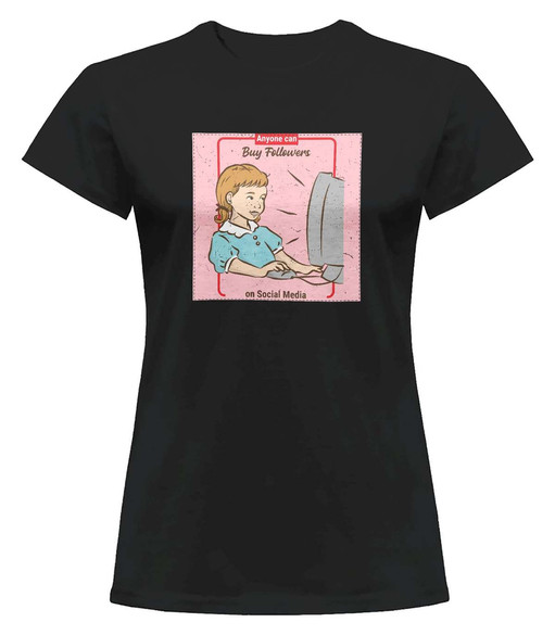 Bluzka damska z naszywką Enyone can...