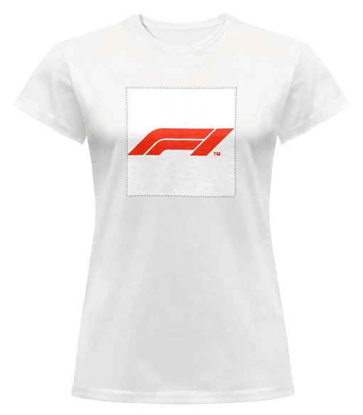 Bluzka damska z naszywką F1 log