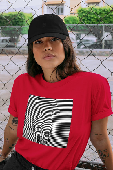 Koszulka z naszywką Psychodelic Woman