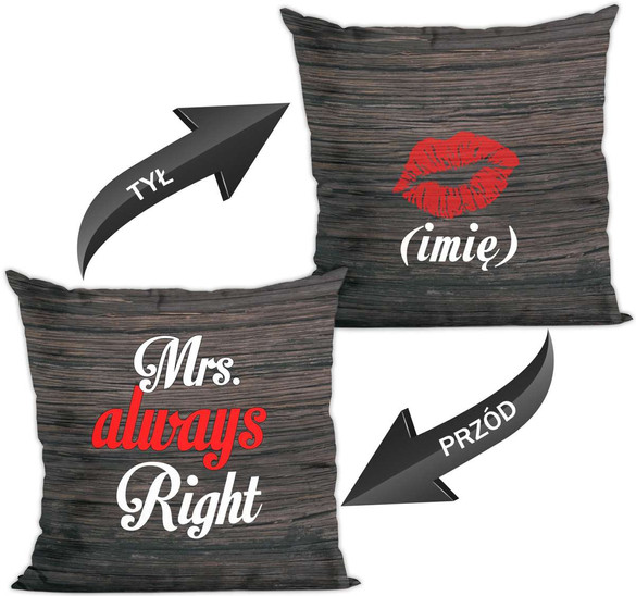 Poduszka na Walentynki DODAJ NAPIS