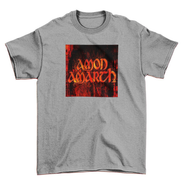 Koszulka z naszywką Amon Amarth logo