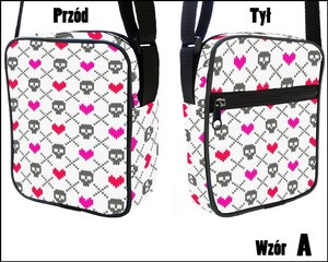 Torba Listonoszka MODNE WZORKI- OUTLET