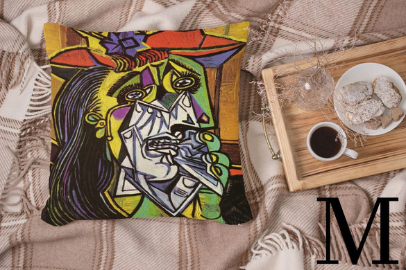 Poduszka ARTYŚCI OBRAZY SZTUKA 40 x 40 cm