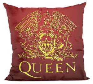 Poduszka Queen logo red