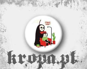 Przypinka GUESS WHO?