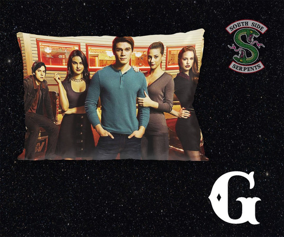 Poduszka RIVERDALE SERPENTS 60x40cm DUŻO WZORÓW