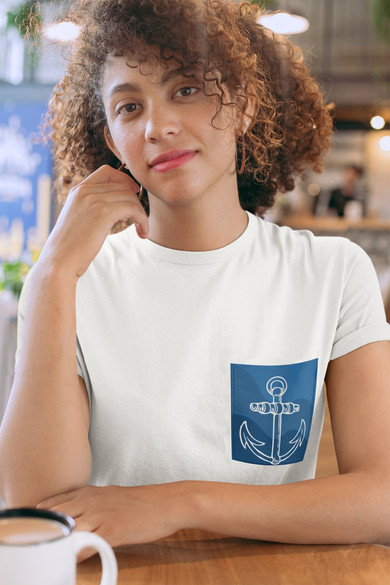 Koszulka z kieszonką KOTWICA ANCHOR