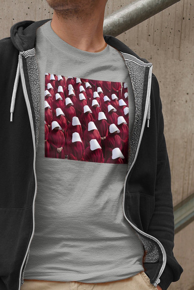 Koszulka z naszywką The Handmaid's Tale 06