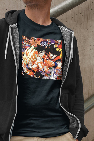 Koszulka z naszywką Dragon Ball 02