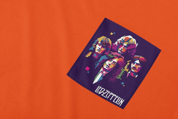Koszulka z kieszonką Led Zeppelin 02