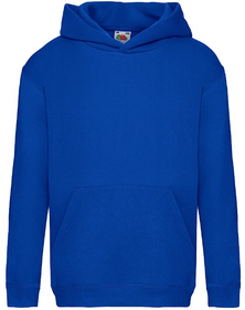 Bluza z kapturem dziecięca Niebieska