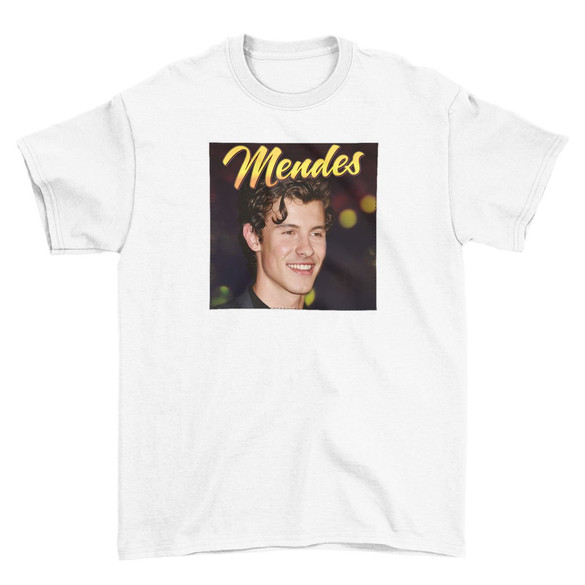 Koszulka z naszywką Shawn Mendes 05