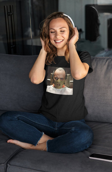 Bluzka damska z naszywką Hannibal Lecter