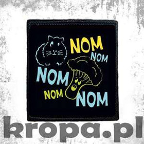 Naszywka NOM NOM NOM... 02