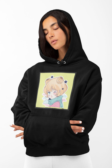 Bluza z naszywką ANIME GIRL 03