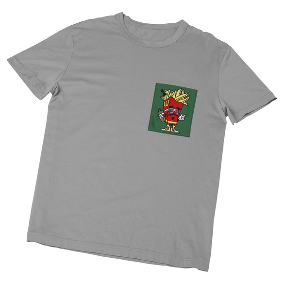 Koszulka z kieszonką POP FRIES