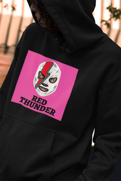 Bluza z naszywką Red Thunder