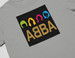 Koszulka z naszywką  ABBA logo