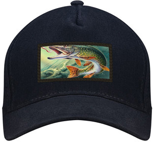 Czapka DLA WĘDKARZA bejsbolówka z naszywką