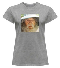 Bluzka damska z naszywką Gandalf smile