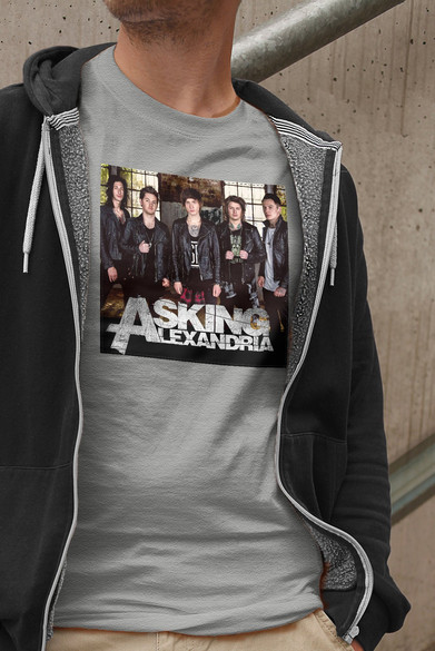 Koszulka z naszywką Asking Alexandria 1