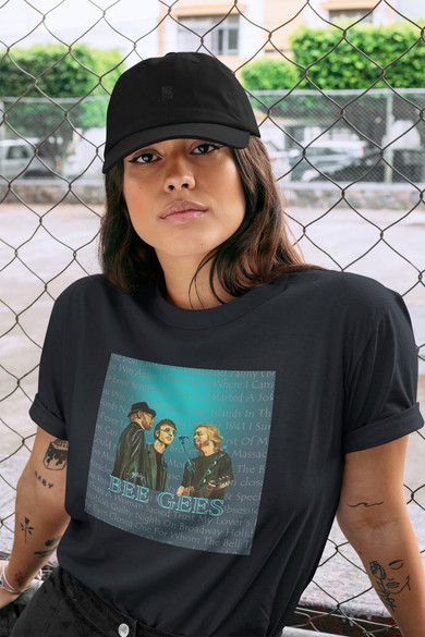 Koszulka z naszywką  Bee Gees  01