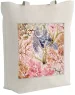 Torba z naszywką Projektowanie tkanin William Kilburn écru