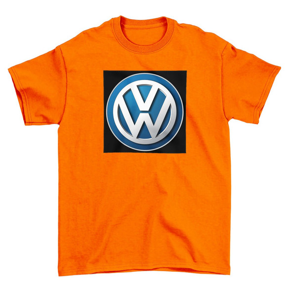 Koszulka z naszywką Volkswagen logo black