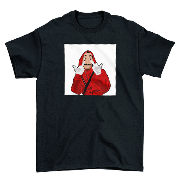 Koszulka z naszywką Dom z papieru 03