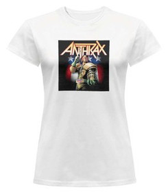 Bluzka damska z naszywką Anthrax