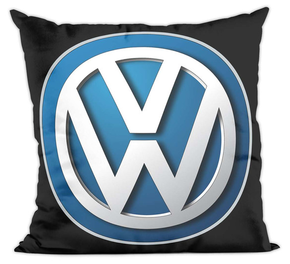 Poduszka Volkswagen logo black