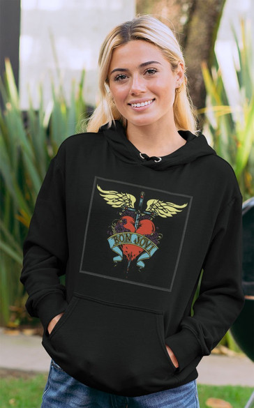 Bluza z naszywką BON JOVI