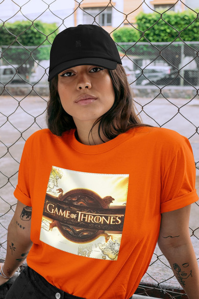 Koszulka z naszywką Game of Thrones logo