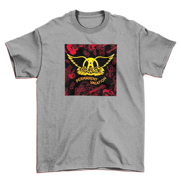 Koszulka z naszywką AEROSMITH 