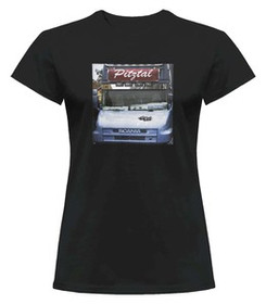 Bluzka damska z naszywką Scania car