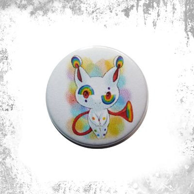 Przypinka TĘCZOWY STWOREK